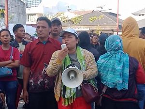 Heboh Warga Demo di Depan Hotel Jokowi Nginap di Medan, Ini Kata Polisi
