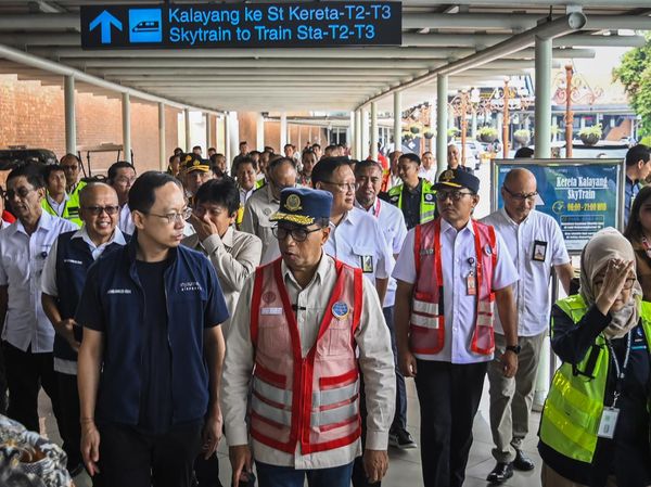 Momen Menhub Tinjau Kesiapan Arus Balik di Bandara Soetta