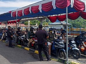 Arus Balik di Pelabuhan Padangbai Masih Landai