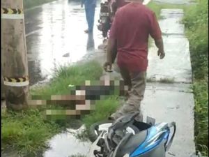 Mayat Pria Korban Kecelakaan di Makassar Ditemukan di Pinggir Jalan Mayat Pria Korban Kecelakaan di Makassar Ditemukan di Pinggir Jalan