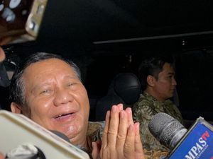 Kunjungi SBY di Cikeas, Prabowo: Lebaran, Datang ke Senior Kunjungi SBY di Cikeas, Prabowo: Lebaran, Datang ke Senior
