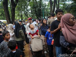 92.631 Wisatawan Masuk Ragunan Per Pukul 14.00 H+3 Lebaran