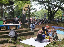 Musim Hujan, Pengelola Ragunan Pangkas Pohon Cegah Dahan Jatuh Timpa Warga