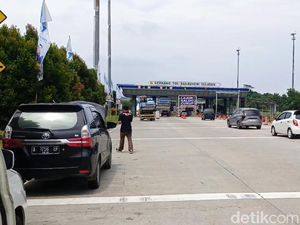 H+1 Arus Balik Lebaran, Jalan Tol Lampung Mulai Padat