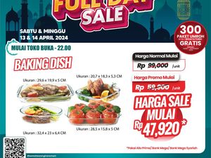 Hidangan Mewah dengan Baking Dish Diskon di Transmart Full Day Sale