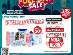 Kotak Bekal dan Tempat Minum Diskon Gede di Transmart Full Day Sale