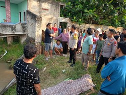 Berenang di Irigasi Sungai, Pria Serang Ditemukan Tewas Tenggelam