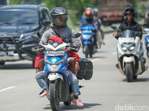 Pemudik Motor dari Arah Jawa Balik Lebih Awal Mulai Memasuki Pantura