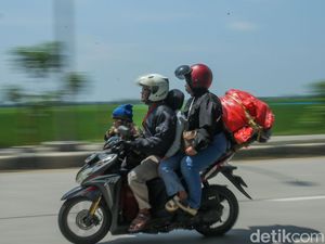 Jumlah Pemudik Motor di Jatim saat Arus Mudik dan Balik 2024 Menurun Jumlah Pemudik Motor di Jatim saat Arus Mudik dan Balik 2024 Menurun