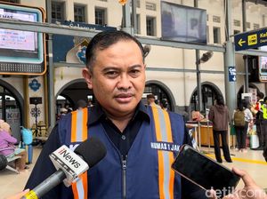 46 Ribu Warga Tiba di Jakarta Melalui Stasiun Pasar Senen dan Gambir Hari Ini