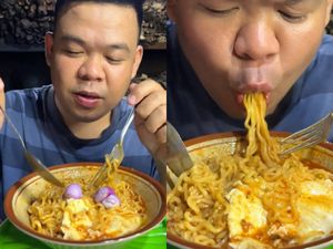Viral Racikan Mie Pedas Korea ala TikToker, Pakai Bawang Merah! Viral Racikan Mie Pedas Korea ala TikToker, Pakai Bawang Merah!