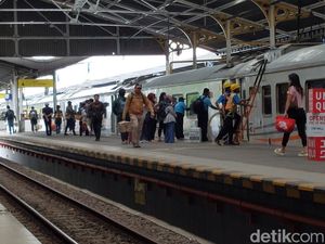 Arus Balik, Sehari 11 Ribu Penumpang KA Tinggalkan Cirebon