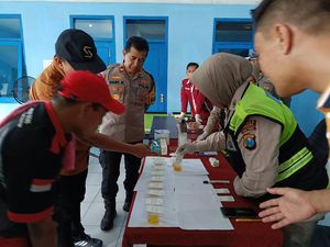 50 Sopir Angkutan Lebaran di Jombang Dites Urine