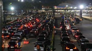 Suasana Arus Balik di Pelabuhan Bakauheni Lampung