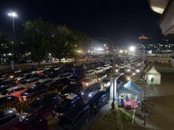 Petugas Tunda Delay System Arus Balik di Pelabuhan Bakauheni