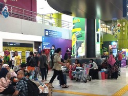 11.221 Pemudik Berangkat dari Stasiun Gambir Pada H+3 Lebaran
