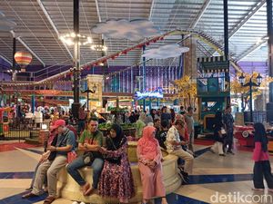 Weekend Libur Lebaran, Trans Studio Mini Palembang Diserbu Pengunjung