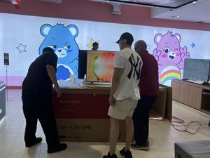 Senangnya Pengunjung Transmart Full Day Sale, Beli TV 55 Inch Diskon Rp 2 Jutaan