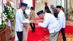 Wamenaker Silaturahmi dengan Jokowi-Prabowo di Open House Istana Negara