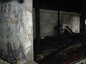 Bangunan Bale Sakenem di Tabanan Ludes Terbakar Saat Pemilik Tertidur Pulas