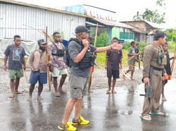 Warga di Nduga Saling Serang Pakai Panah Imbas Pembagian Suara Sistem Noken
