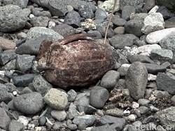 Penampakan Granat Nanas Aktif Ditemukan Warga di Bone