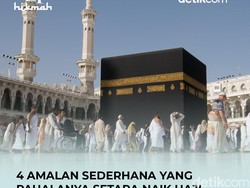 4 Amalan Sederhana yang Pahalanya Setara Naik Haji