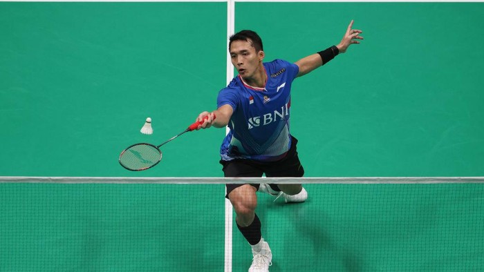 Jonatan Christie tersingkir di babak pertama Singapore Open 2024 (Foto: Getty Images/Lintao Zhang) Jonatan Christie tersingkir di babak pertama Singapore Open 2024 (Foto: Getty Images/Lintao Zhang)