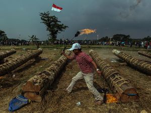 Kemeriahan Pesta Rakyat Meriam Karbit di Bogor
