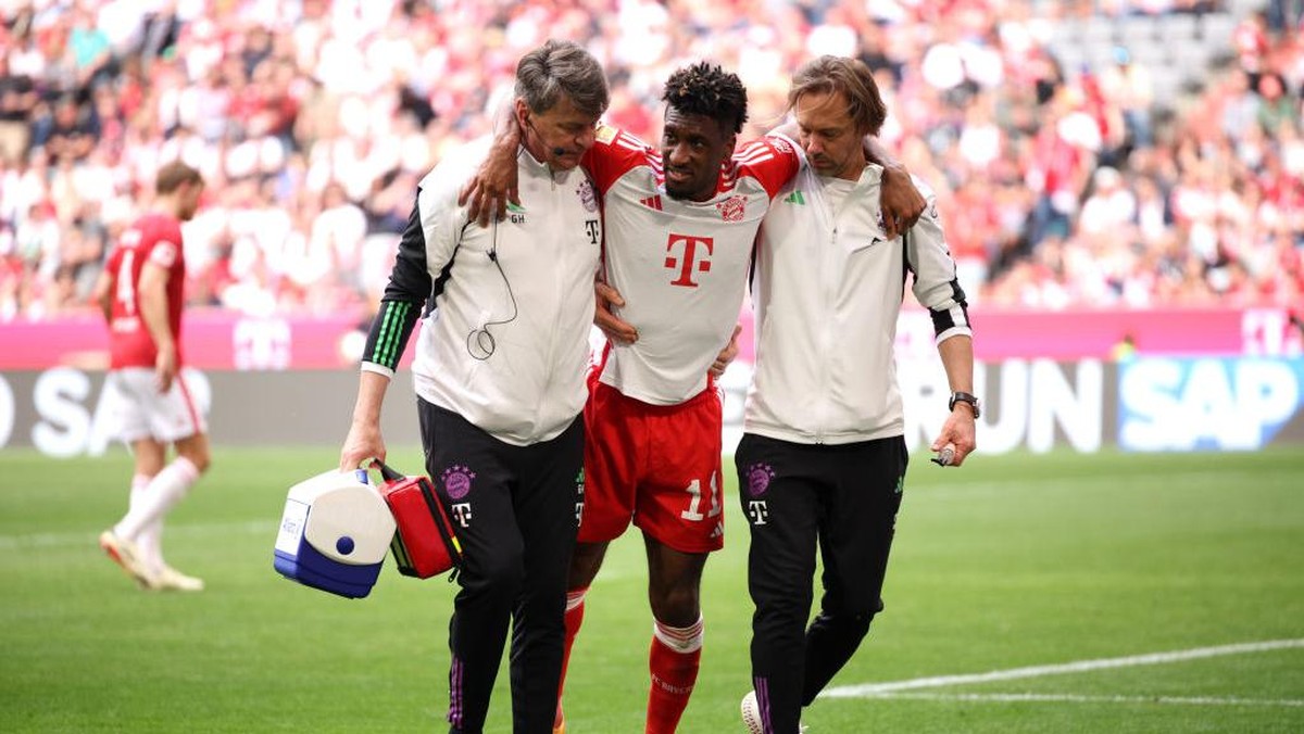 Kingsley Coman cedera lagi. Foto: Getty Images/Adam Pretty