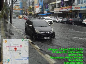 Beberapa Titik Kota Medan Digenangi Banjir, BPBD Peringatkan Hal Ini