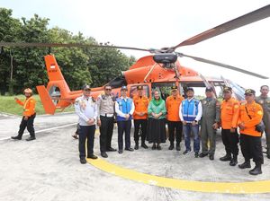 Wali Kota Semarang Pantau Lalu Lintas Arus Balik Lebaran Lewat Udara