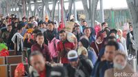 Pemudik Mulai Kembali ke Jakarta via Stasiun Pasar Senen
