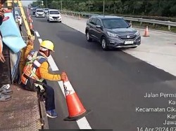 Contraflow Tol Japek Arah Jakarta Km 70-47 Dihentikan