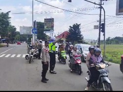 Polisi Ponorogo Antisipasi Kemacetan Arus Balik, Jaga Tiap Titik Rawan