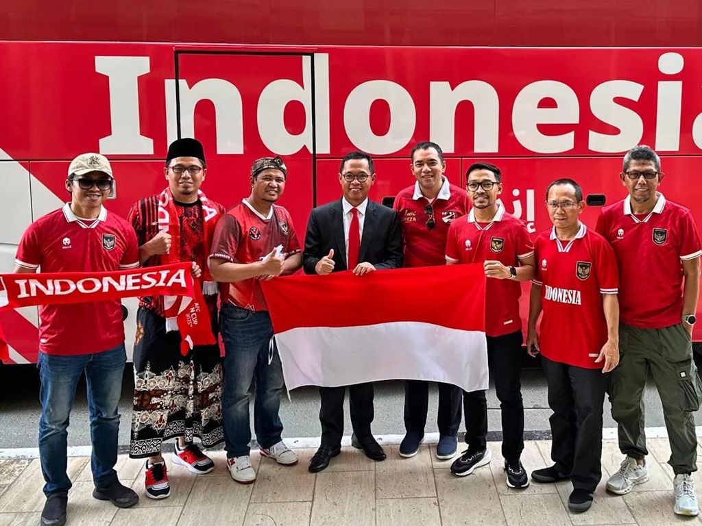 Piala Asia U-23: Bikin Kaget, 4.000 Suporter Indonesia Serbu Qatar