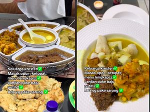 Toleransi, Umat Non Muslim Antusias Sajikan Ketupat hingga Opor Ayam Lebaran Toleransi, Umat Non Muslim Antusias Sajikan Ketupat hingga Opor Ayam Lebaran