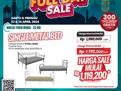 Buruan Serbu! di Transmart Full Day Sale Ada Tempat Tidur Murah Meriah