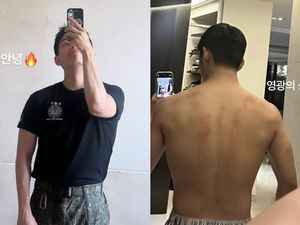 V BTS Pamer Badan Kekar Pasca Wamil, Ada Luka Kebanggaan di Punggung V BTS Pamer Badan Kekar Pasca Wamil, Ada Luka Kebanggaan di Punggung