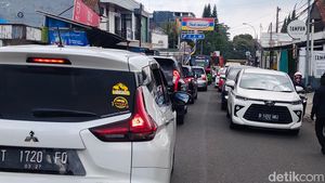 Suasana Lembang di Penghujung Libur Lebaran