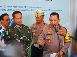 Kapolri Siapkan Jalur Arteri Jika Jalan Tol Penuh di Puncak Arus Balik