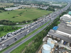 Jalan-Jembatan Tol Jakarta-Cikampek Perbaikan, Rampung Pekan Depan