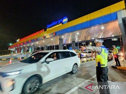 Puncak Arus Balik Lebaran di Tol Kalikangkung Sudah Terjadi pada Minggu