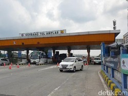 109 Ribu Pemudik Kekurangan Saldo saat Keluar Tol Belmera
