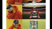 Di musim perpisahan Jürgen Klopp, Liverpool sempat punya kans quadruple alias meraih 4 gelar juara. Tapi satu demi satu tampak kian jauh dari genggaman. Yang sudah pasti Carabao Cup semata... Foto: dok. Internet/X (Twitter)
