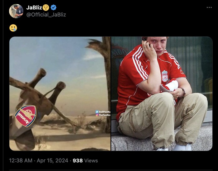 Meme Arsenal dan Liverpool Meme Arsenal dan Liverpool