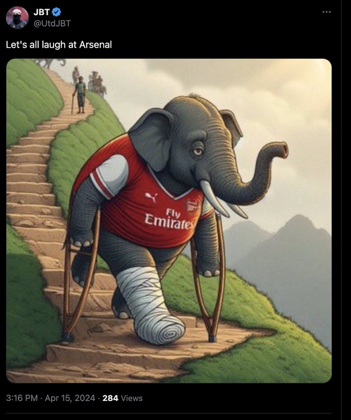 Meme Arsenal dan Liverpool