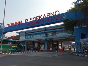 Arus Balik, Penumpang di Terminal Ir Soekarno Klaten Tembus 1.600 Sehari