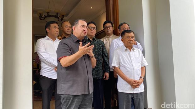 Pendeta Gilbert Lumoindong menemui Eks Wapres Jusuf Kalla.