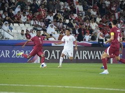 Piala Asia U-23: Diwarnai Dua Kartu Merah, Indonesia Kalah 0-2 dari Qatar
